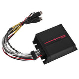 2-Channel Lossless Audio Line Output Converter with Auto Turn-On And Speaker Emulator - side view | Silarius