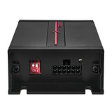 2-Channel Lossless Audio Line Output Converter with Auto Turn-On And Speaker Emulator - rear view | Silarius
