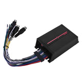 4-Channel Lossless Audio Line Output Converter with Auto Turn-On And Speaker Emulator - side view | Silarius
