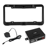 DS18 RCS2IN1LP Waterproof Reverse Camera and Backup Buzzer for License Plate - front view | Silarius