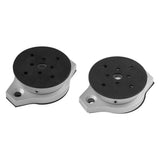 HYDRO Rotate Base Mount Bracket for PS Towers White - 360° of Rotation - front view | Silarius