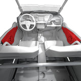 Polaris Front Door Panels Loaded with 6.5" NXL-iQ Coaxial Speakers for RZR-XP Models (2014-2023)