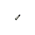Switchcraft A6M Series 6-Pin XLR Male Cable Mount, Silver Pins, Nickel, Pack of 100