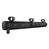 37' Marine Sound Bar Speaker System, 10 Speakers 1200 Watts, Bluetooth v5.0, Rotating Control Panel - front view | Silarius