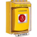 STI G3A279LD-EN G3 Multipurpose Push Button, No Camera, Surface Cover without Sound, Turn-to-Reset, LOCKDOWN Label in English, Yellow