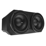 Polaris Slingshot Under Dash Empty Enclosure fits 2 x 6.5' Subwoofers | 2020 - Current - detail view | Silarius