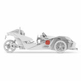 Polaris Slingshot Under Dash Empty Enclosure fits 2 x 6.5' Subwoofers | 2020 - Current - rear view | Silarius