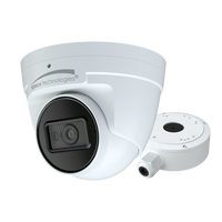 Speco Technologies O4VT2X O4 Series 4MP Outdoor Network Turret Camera with Fixed Lens and IR, White