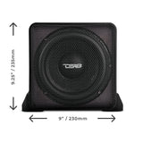 Dual 8' Loaded High End Aluminum Subwoofer Enclosure 300 Watts Rms - detail view | Silarius