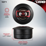 1.3' Multi-Mount PEI Mini Dome Tweeter with 0.8' Voice Coil - detail view | Silarius