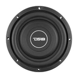SRW Shallow-Mount 8' Subwoofer 150 Watts Rms SVC 4-Ohm - side view | Silarius