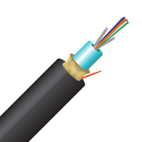 Cleerline 6DJMD50125OM3R SSF 6 Strand OM3, Double Jacket Micro Distribution Loose Tube, Riser - 1000ft Spool