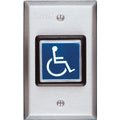 SDC 423AU Single Gang Square Push Button Switch, Adjustable Electronic Timer, Dull Stainless