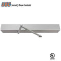 SDC AUTOS136V AUTO Series Low Energy Swing Door Operator, One Drive Unit, Single Door, Push Arm(s), 35mm Spindle(s), 36" Door Opening, 39" Housing Length, Dull Aluminum