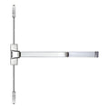 SDC S6203PU36EKE S6000 Series Electrified Architectural Surface Vertical Rod, Electrified Eclipse Escutcheon, Key Retracts Latchbolt, 36" Door Opening, Dull Stainless