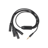 Splitter 1 to 5-3.5 mm Jack(Shelly Pill) - front view | Silarius
