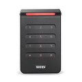 HID 40KHNKS1-03-0004XR Signo 40K PIV Contactless Smartcard Keypad Reader, Pigtail Connection, Custom Profile, 0004XR Configuration, BAA, No BLE, Black with Silver Trim