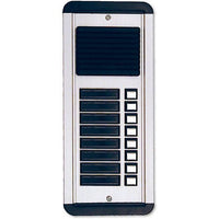TekTone AM612/02 Panel with Speaker, 2-Button and Name Holders, 11.25"H