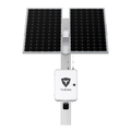 Turing Video LS-KG2-ONEMX-3Y SolarShield Outdoor Solar-Powered System, Includes (1) 5MP EDGE+ Bullet Cameras and (1) 3-Year Core AI Licenses