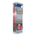 Talkaphone ETP-WM-AED-1 Brushed Wall Mounted Phone Station, Stainless Steel
