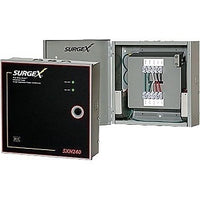 SurgeX SXN-240 Power Strip, 240V US Configuration, Dual Line-Ground 120V Circuits, 20A Capacity