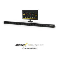 SurgeX SX-VS-1624 Vertical Series+ Smart Vertical PDU, 24-Outlet Configuration, 120V