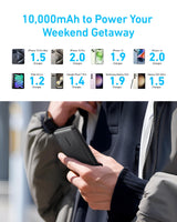 Anker 313 Power Bank (PowerCore 10K) - detail view | Silarius