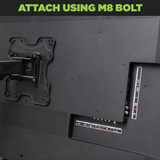 HIDEit Uni-VESA OB Bar | Universal VESA Adapter Mount - detail view | Silarius