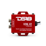 2-Channel Line Output Converter with Speaker Emulator (Remote out) - front view | Silarius