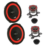 Cerwin Vega V6525C 6.5" Vega 2025 Edition 3-Way Component Speaker System, 4 Ohm