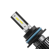VISION 9004 High/Low CSP LED Conversion Kit 6500K White 8000/5000 Lumens 50/30 Watts - rear view | Silarius
