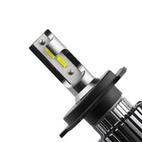 VISION H4 High/Low CSP LED Conversion Kit 6500K White 8000/5000 Lumens 50/30 Watts - rear view | Silarius