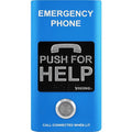 Viking E-1600-BL-IP Compact VOIP Emergency Phone, Blue Finish