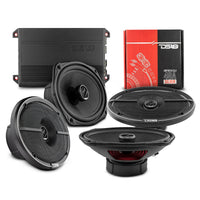 DS18 2012-2017 Toyota CAMRY Front and Back Doors Speakers Better Upgrade/Replacement Package 1600 ... - front view | Silarius