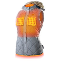 Cirrus Womens Heated Vest - front view | Silarius