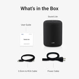 WiiM Sound Lite Smart Speaker, Hi-Res Wi-Fi 6E, Black (SPK002-BLACK)
