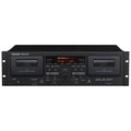 TASCAM 202MKVII Double Cassette Deck with USB Port