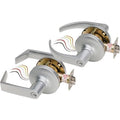 SDC Z7252G5QRIC7PKA Electra Pro 7200 Series Galaxy Rose with I-Core Prep Failsecure Solenoid Controlled Electrified Cylindrical Lockset, Locked Outside Only, REX, IC7P-KA Cylinder, Dull Chrome