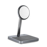 ZIKE Z557 2-in-1 MagSafe Wireless Charger - front view | Silarius