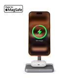 ZIKE Z557 2-in-1 MagSafe Wireless Charger - detail view | Silarius