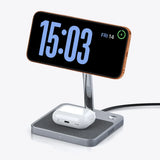 ZIKE Z557 2-in-1 MagSafe Wireless Charger - detail view | Silarius