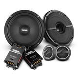 DS18 2009-2014 Acura TL Front and Back Doors Speakers Better Upgrade/Replacement Package 1600 Watts - side view | Silarius