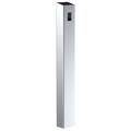 Pedestal Pro ADA-SS-TWR-47x4x6 47" Tappered Stainless Pedestal with 6" Face