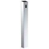 Pedestal Pro ADA-SS-TWR-47x4x6 47" Tappered Stainless Pedestal with 6" Face