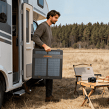 Jackery SolarSaga 100 Air - side view | Silarius