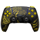 MODDEDZONE Blackout Surge M Series PS5 Custom Modded Controller - front view | Silarius