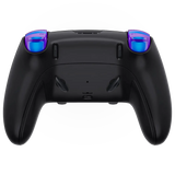 MODDEDZONE BLUE FIRE PS5 DualSense Edge Custom Modded Wireless Controller - detail view | Silarius