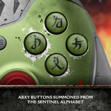 MODDEDZONE DOOM: The Dark Ages Limited Edition Custom Modded Xbox Controller - detail view | Silarius