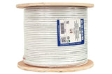 Vertical Cable 214-2323/WH Lighting Control Cable, 22/2 Shielded + 16/2 Power - 1000ft (White)