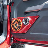 Ford Bronco 6th Gen Front Doors 6.5' Speaker and 3.8' Tweeter Panels - side view | Silarius